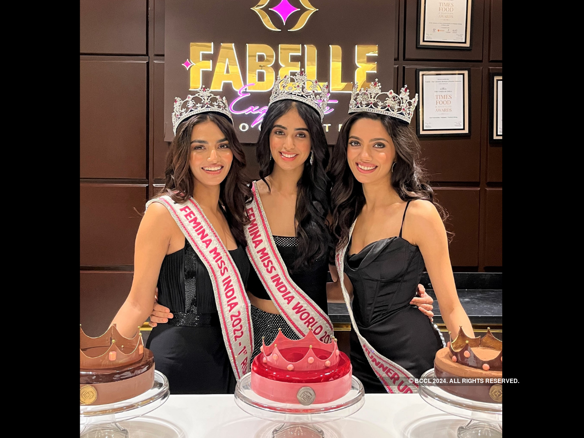 Miss India winners' delicious treat at Fabelle