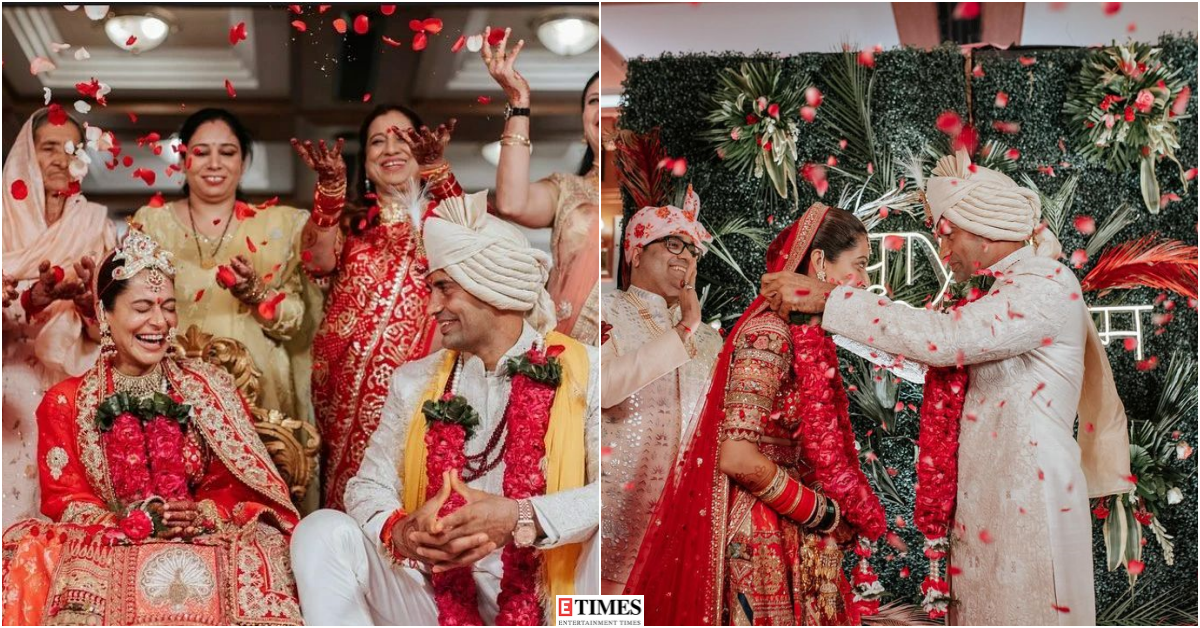 Payal Rohatgi, Sangram Singh tie the knot, see dreamy pictures from their intimate Agra wedding