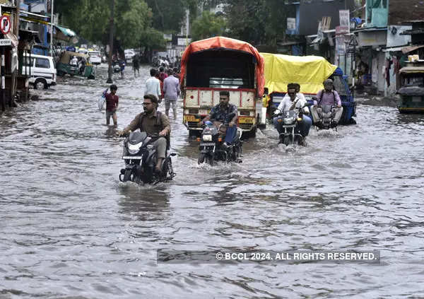 From Delhi, Mumbai, Ahmedabad to Hyderabad, heavy rain lashes several parts of the country; see pics