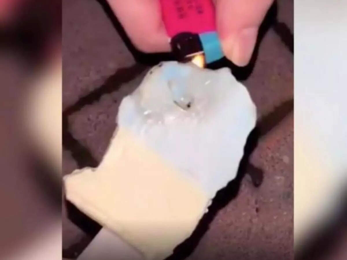 Viral Chinese Ice Cream that doesn’t melt even with a blowtorch The