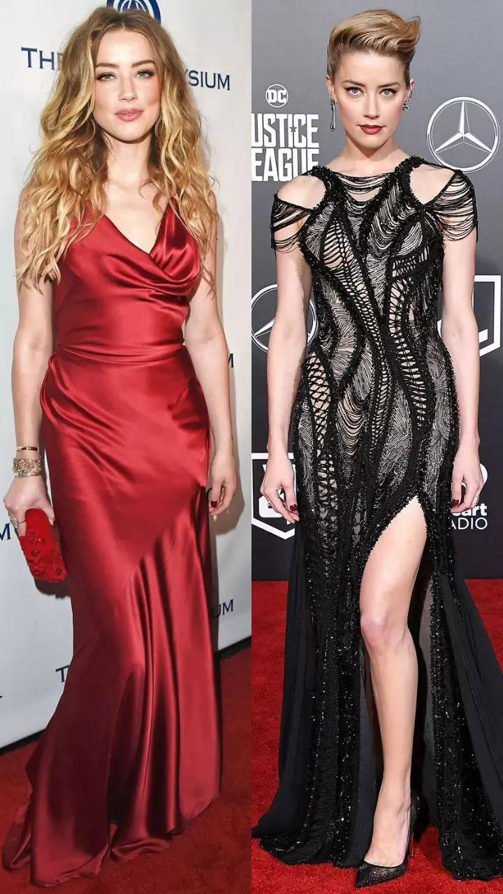 Amber Heard: Hottest red carpet looks of Amber Heard | Times of India