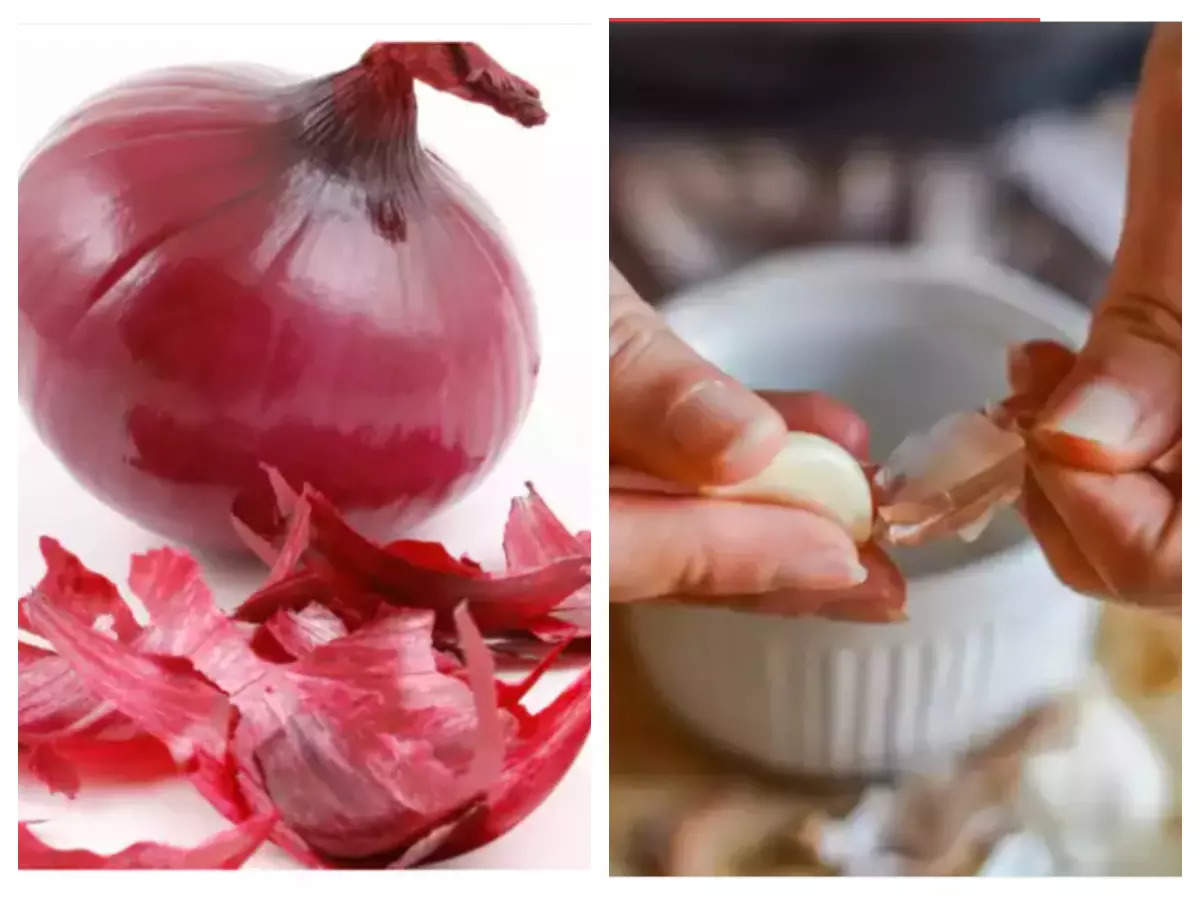 Here’s why one should never throw away onion and garlic peels