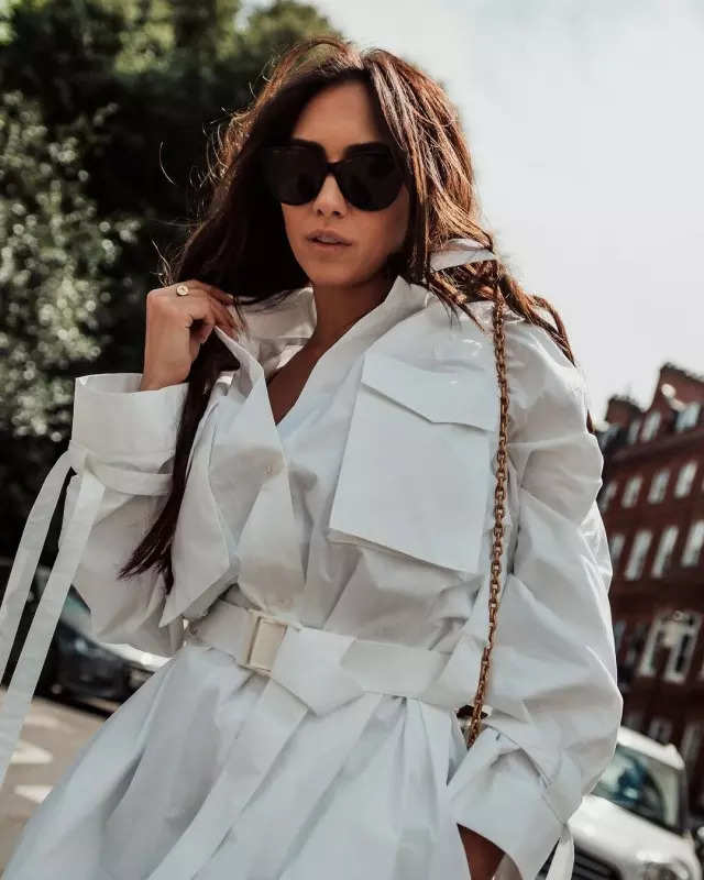 Lauren Gottlieb looks vibrant in white as she makes London streets her personal runway, see stunning pictures