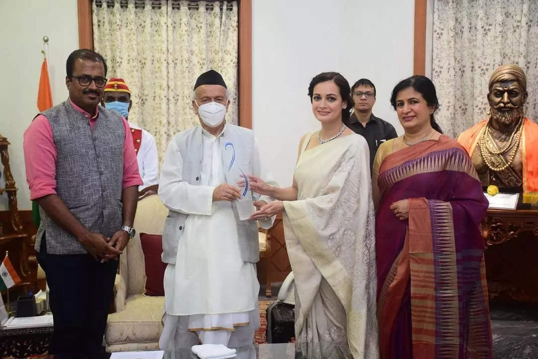 Dia Mirza honoured with ‘Mother Teresa Memorial Award’ by the Governor