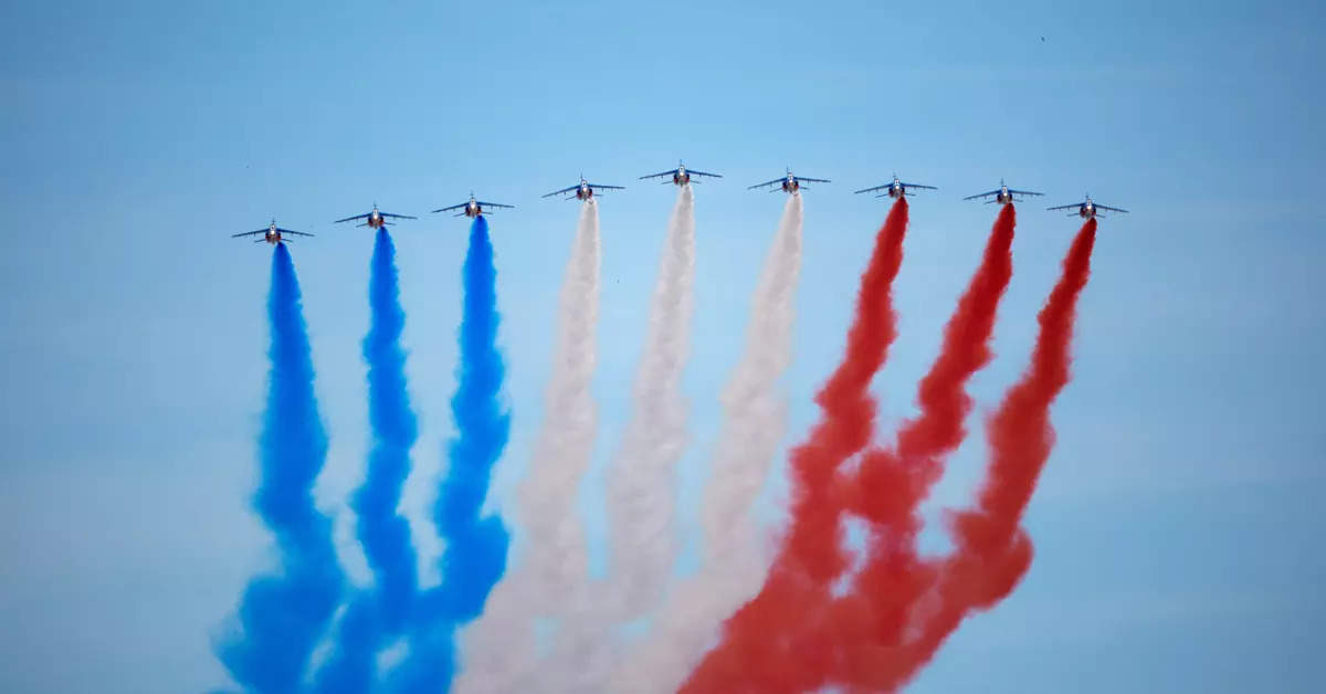 From military air display, parade to fireworks; these images capture the Bastille Day celebrations in France