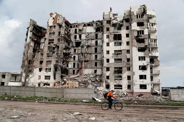 Ukraine's homes sit empty after millions displaced; see pics