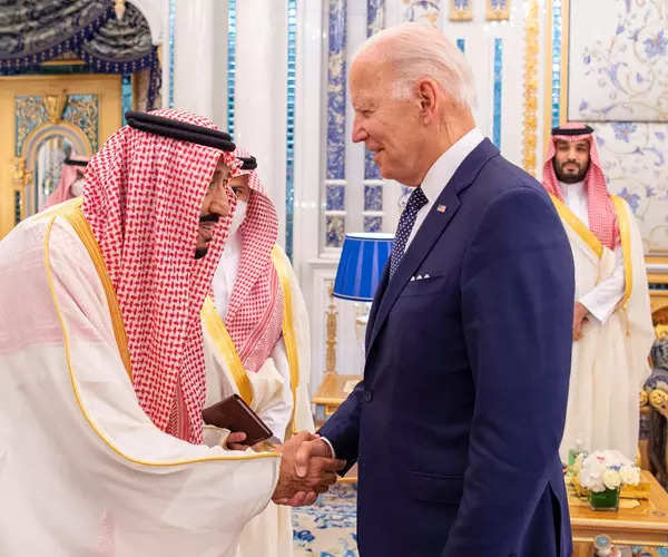 25 images from US President Joe Biden's Saudi Arabia visit