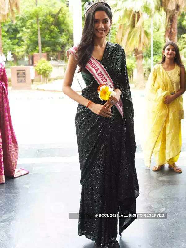 Femina Miss India 2022 2nd runner-up Shinata Chauhan's homecoming