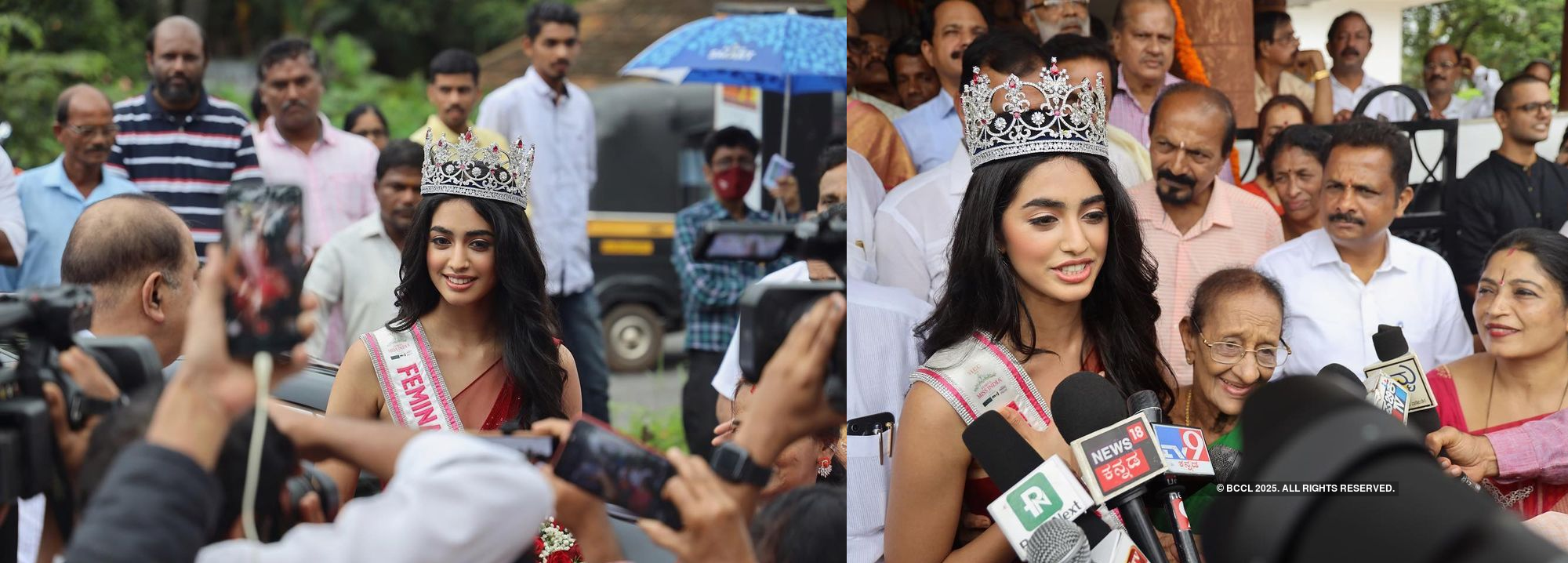 Femina Miss India World 2022 Sini Shettys Homecoming