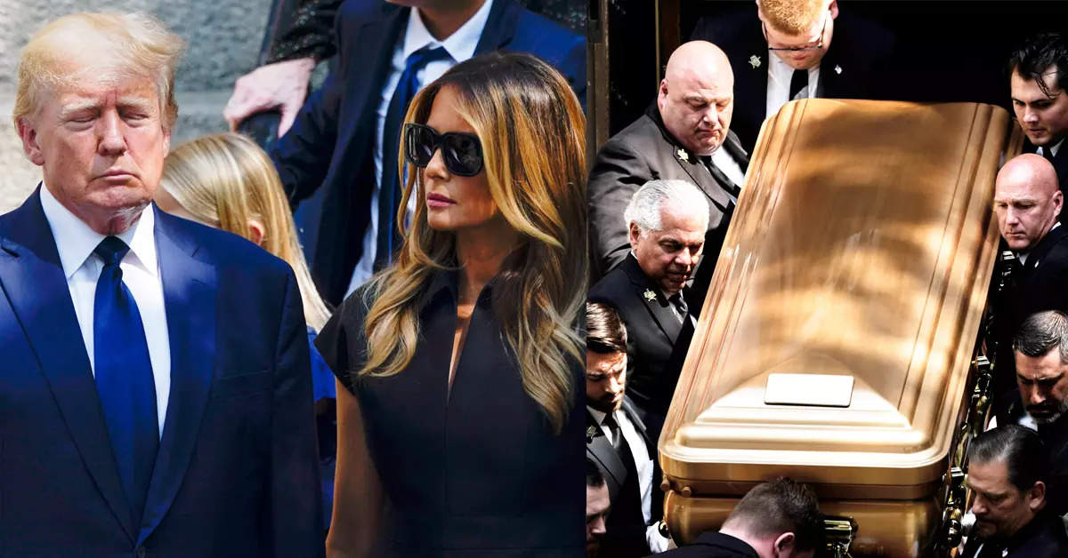 40 images from Ivana Trump's funeral ceremony