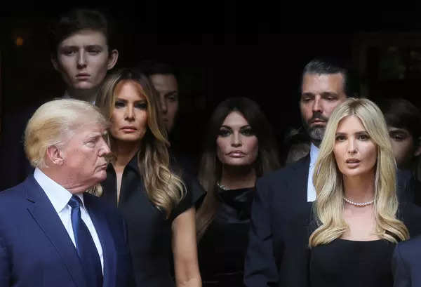 40 images from Ivana Trump's funeral ceremony