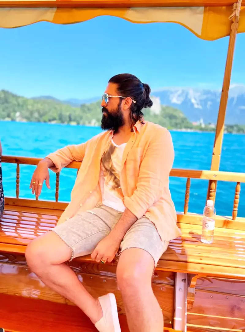 KGF fame Yash and wife Radhika Pandit tease fans with their vacation pictures