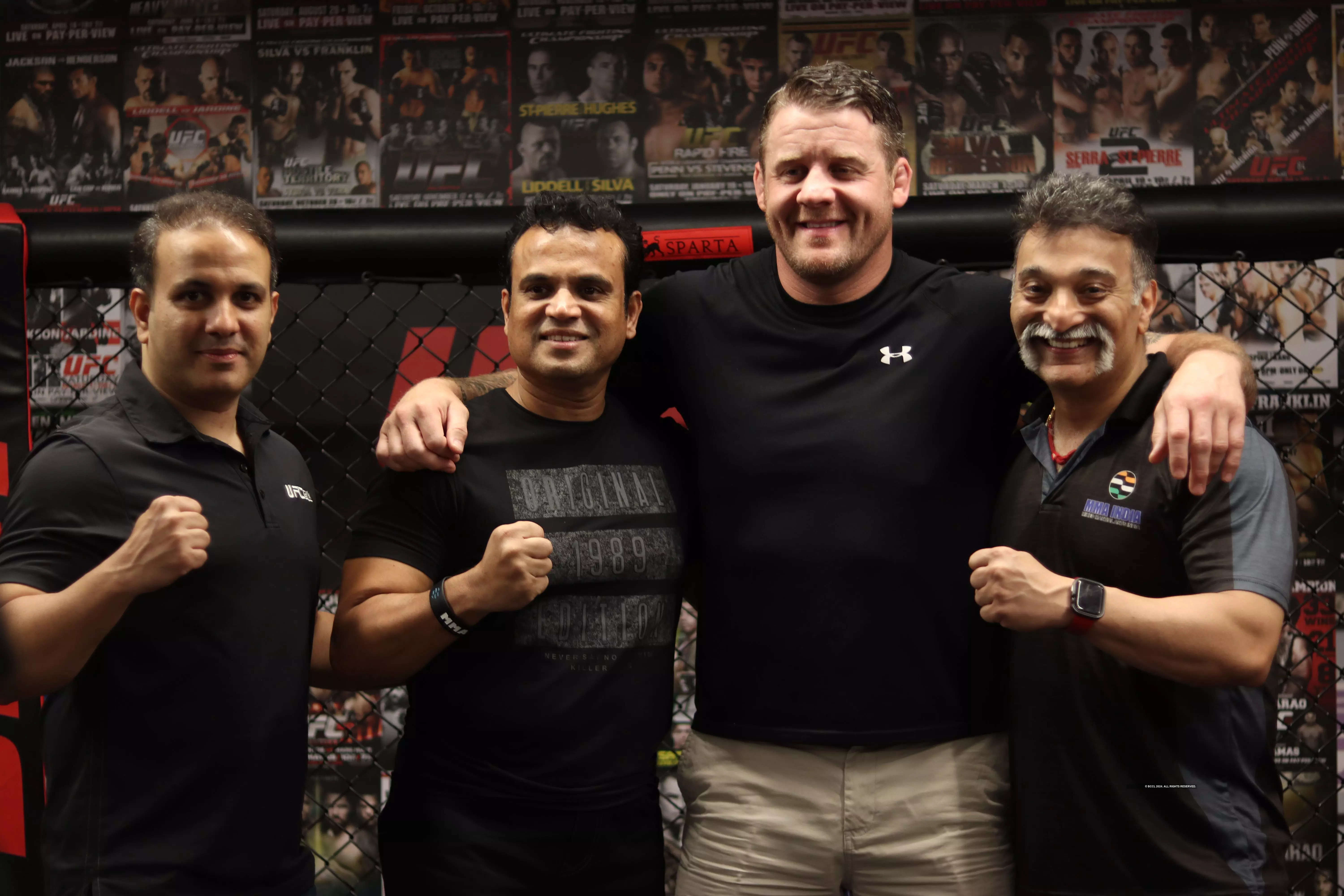 The UFC Gym India & MMA India National Federation hosted the iconic Marc Goddard, see pictures