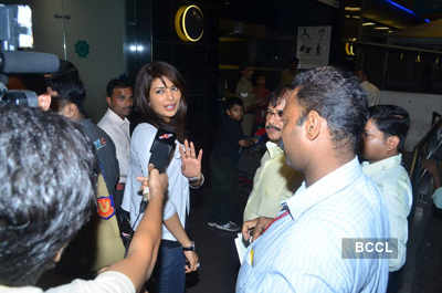 Priyanka leaves for London