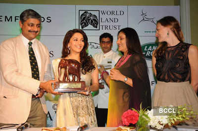 Madhuri at launch of 'Emeralds for Elephants