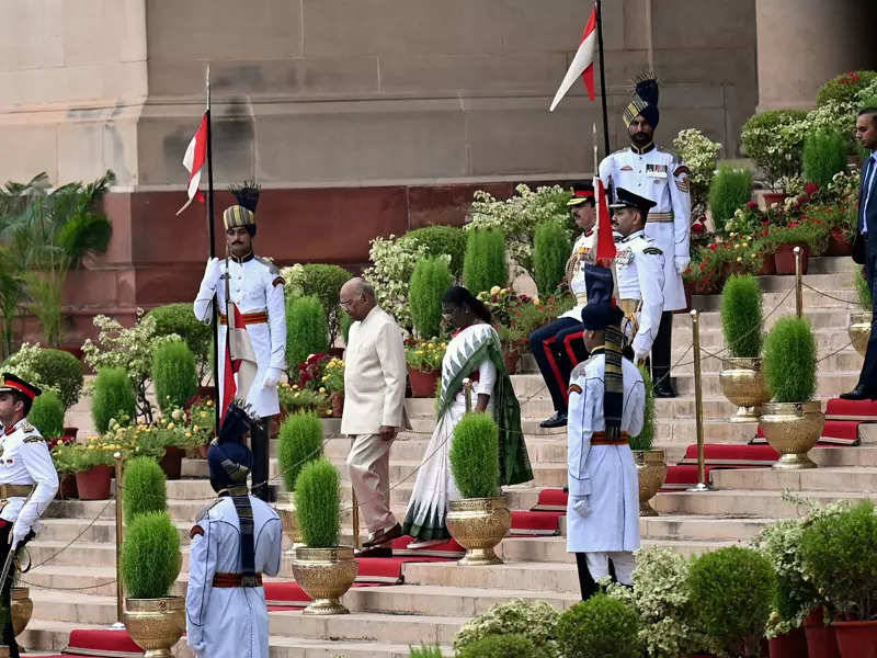 Droupadi Murmu takes oath as India's first tribal President