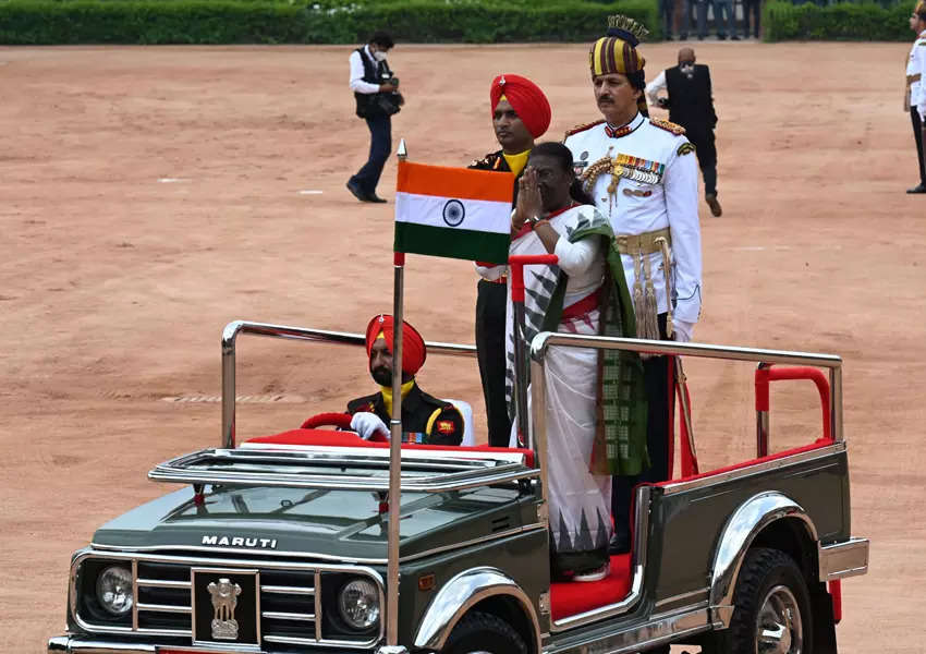 Droupadi Murmu takes oath as India's first tribal President