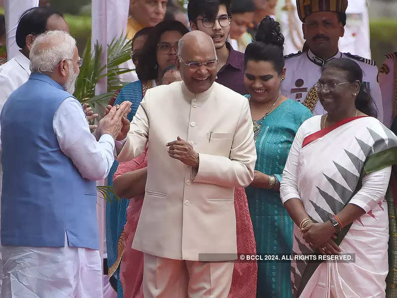 Droupadi Murmu takes oath as India's first tribal President