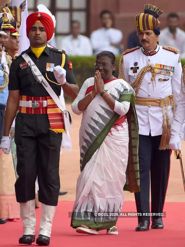 Droupadi Murmu takes oath as India's first tribal President