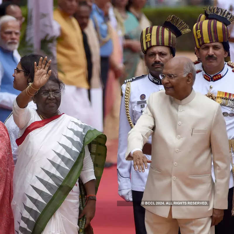 Droupadi Murmu takes oath as India's first tribal President