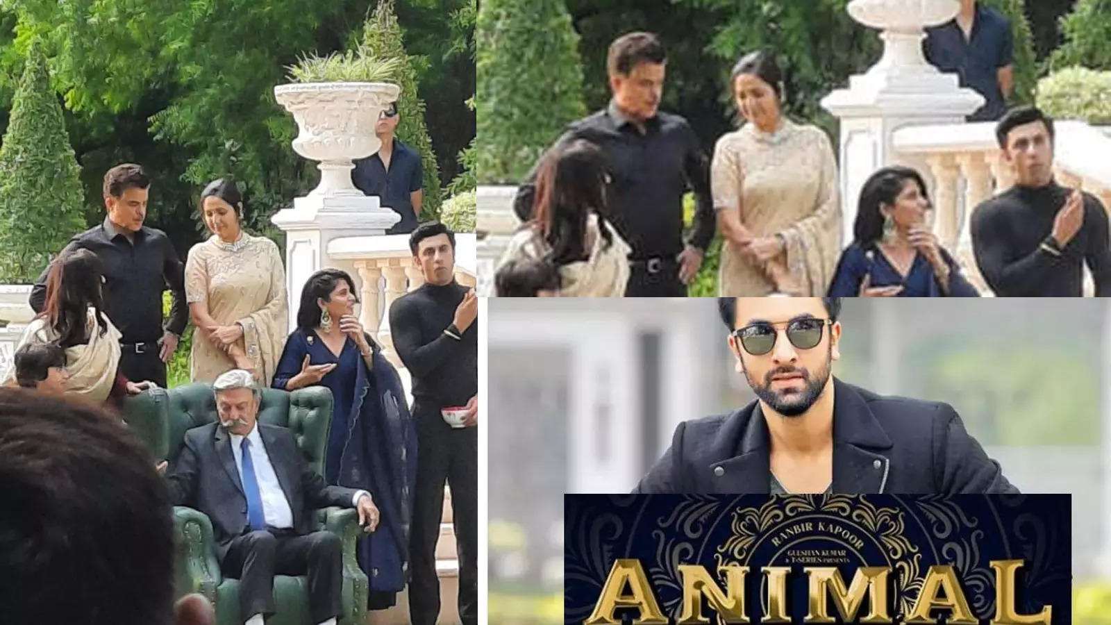 Leaked! Ranbir Kapoor and Anil Kapoor's pictures from 'Animal's set in  Pataudi Palace surface online | Hindi Movie News - Bollywood - Times of  India
