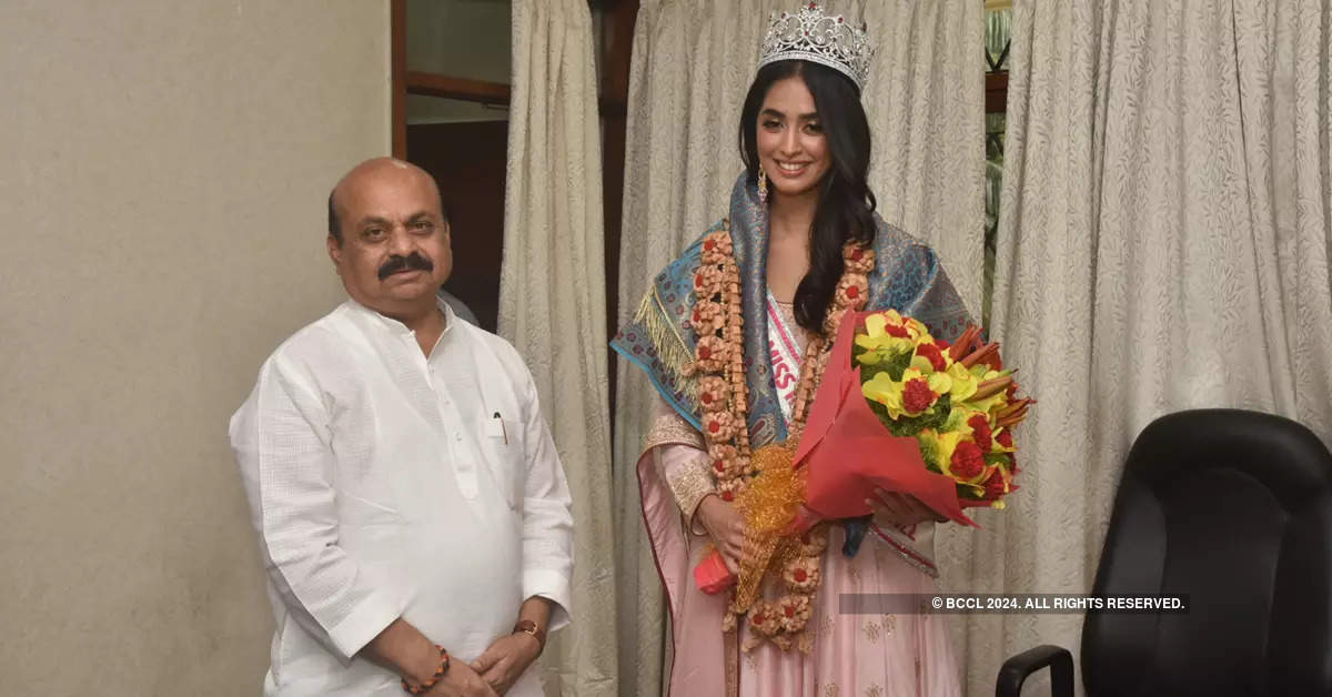 Femina Miss India World 2022 Sini Shetty's homecoming