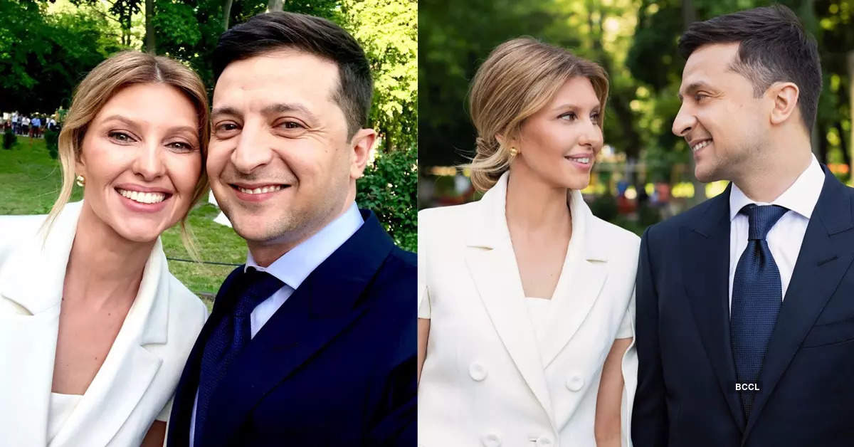 Ukraine President Volodymyr Zelensky's wife Olena Zelenska's pictures go viral as she opens up about life in wartime, marriage