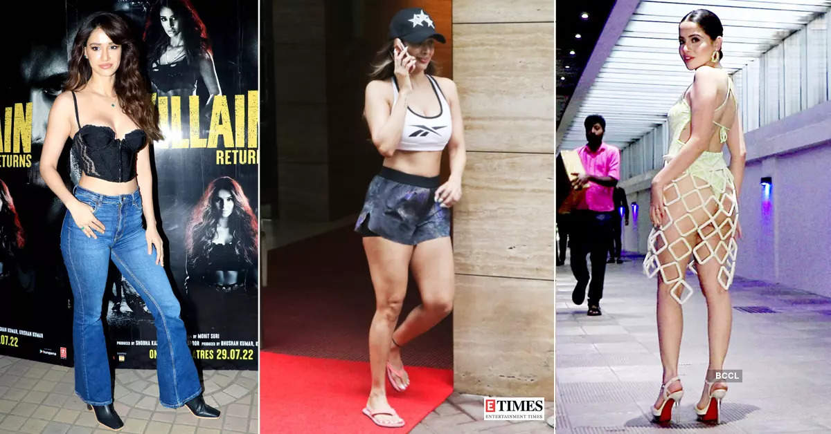 #ETimesSnapped: From Disha Patani to Urfi Javed, paparazzi pictures of your favourite celebs