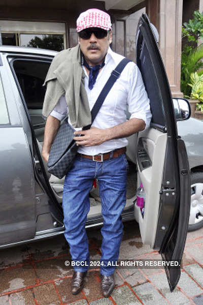 Jackie Shroff spotted at 5-Star