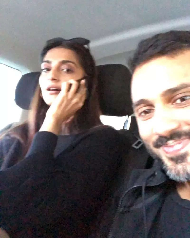 Sonam Kapoor shares lovely pictures; wishes hubby Anand Ahuja with a sweetest birthday post