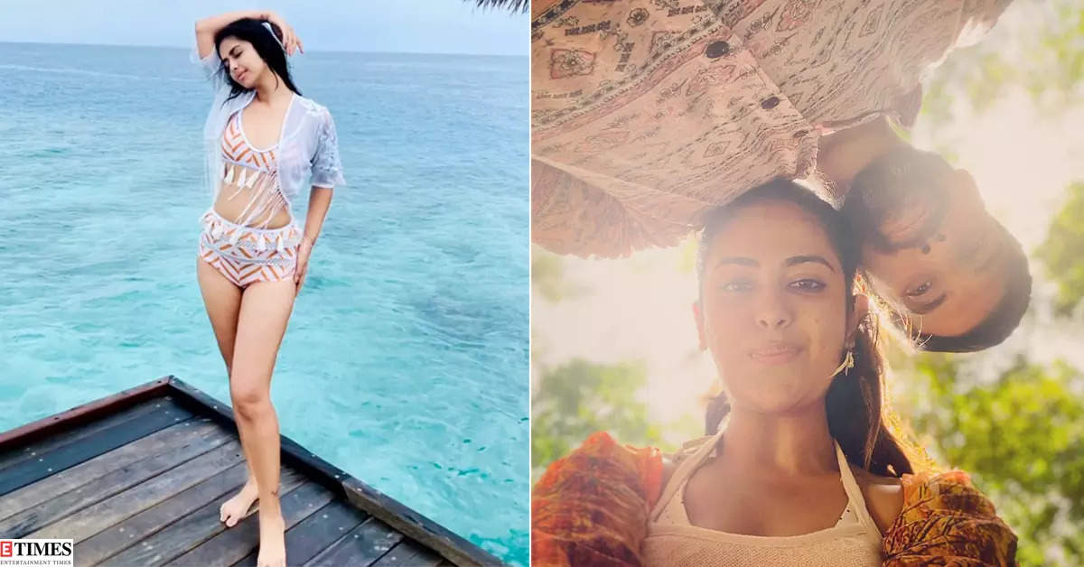 Balika Vadhu fame Avika Gor slays in swimwear as she holidays with beau Milind Chandwani in Maldives