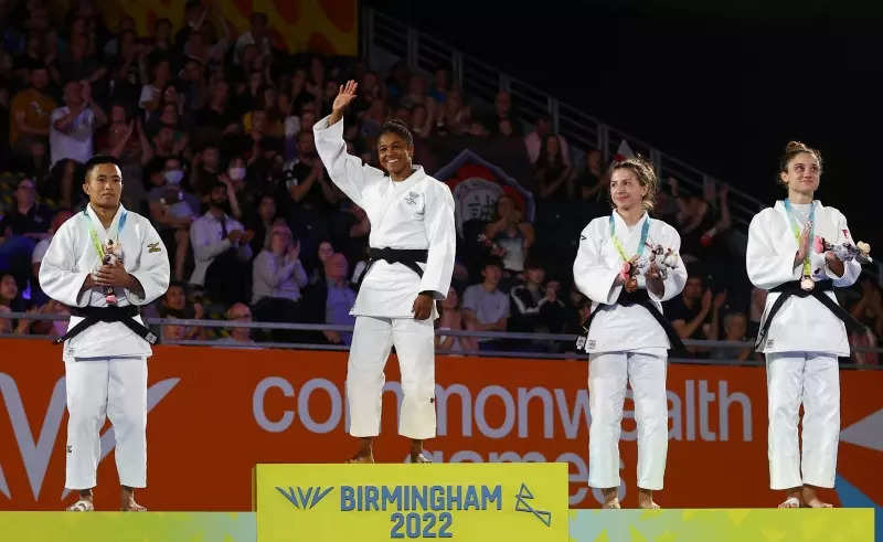 Judoka Sushila Devi Likmabam clinches silver at CWG 2022, see pictures from the winning moment