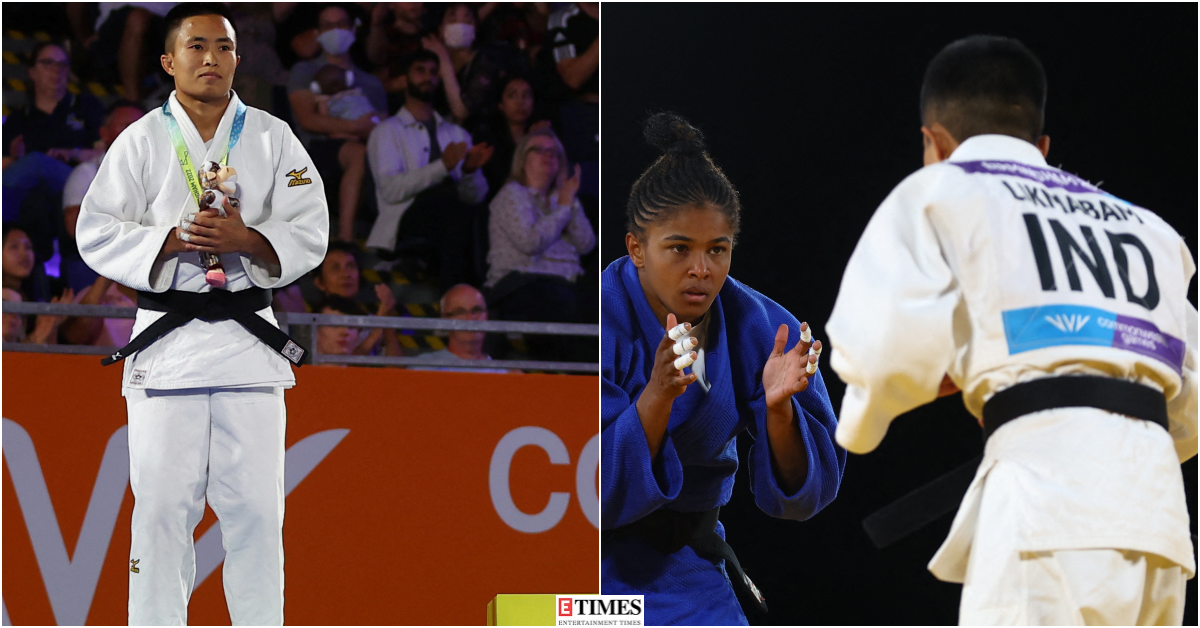 Judoka Sushila Devi Likmabam clinches silver at CWG 2022, see pictures from the winning moment