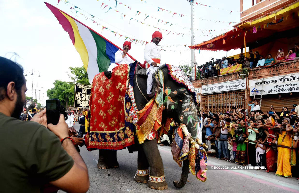 Spectacular Teej Festival Celebrations In Jaipur- The Etimes ...