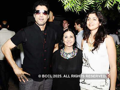 JJ Valaya's post show party