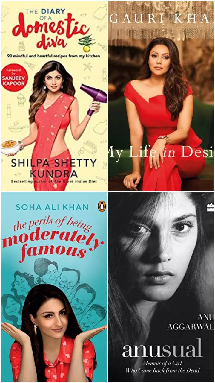 10 Popular books Written by Indian actresses