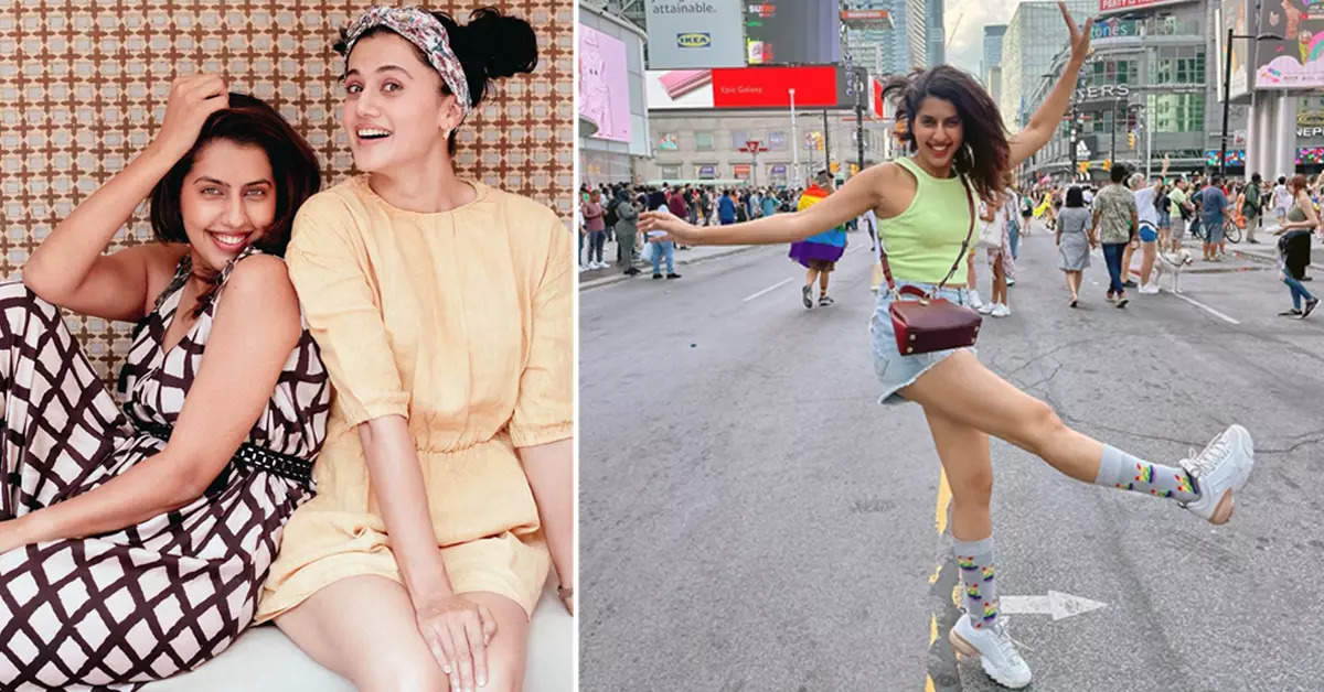 Pictures of Taapsee Pannu’s sister, who is the latest crush & emerging diva of social media