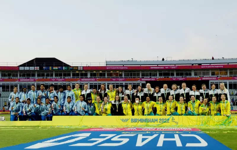 CWG 2022: India women's cricket team wins silver after losing to Australia by 9 runs, see pictures