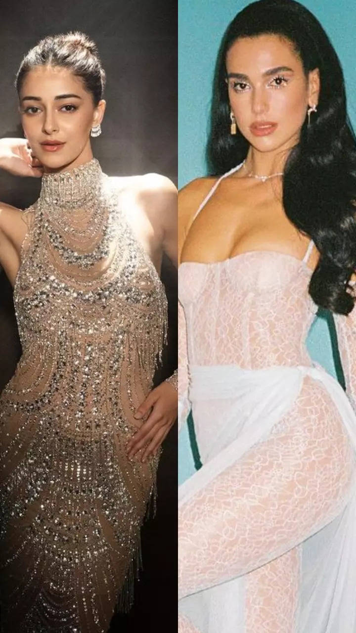 Celebs rocking the naked dress trend | Times of India