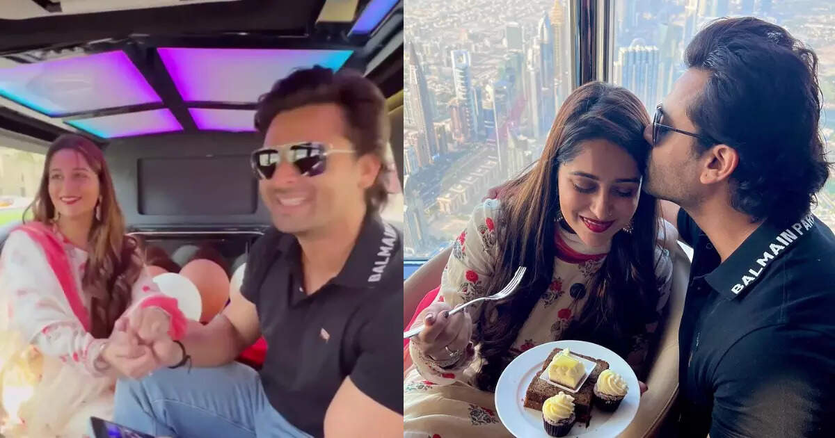 From gifting an expensive Louis Vuitton bag to cutting birthday cake on Burj Khalifa Pics from