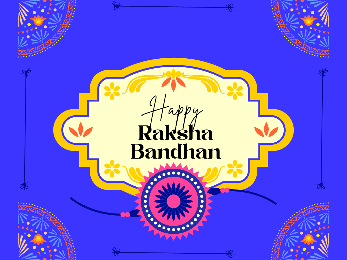 Raksha Bandhan  greeting card images