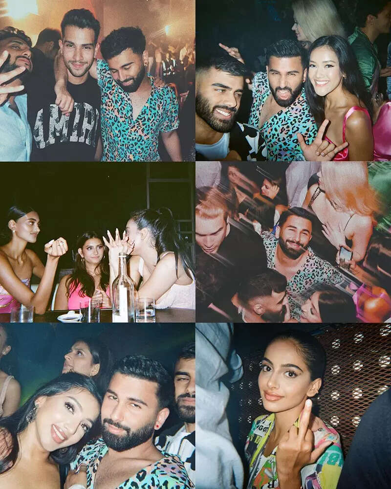 New party pictures of Nysa Devgan chilling with her BFFs go viral