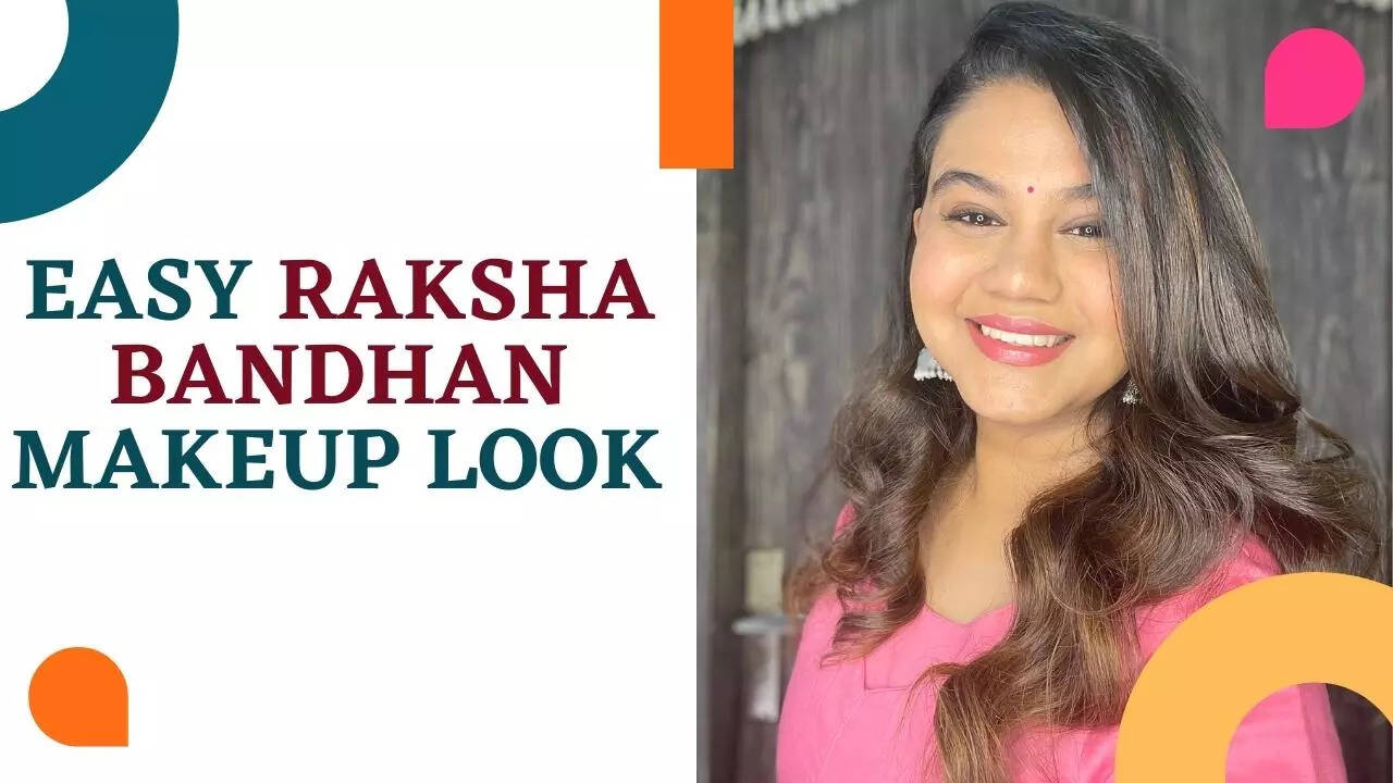Easy Raksha Bandhan makeup look