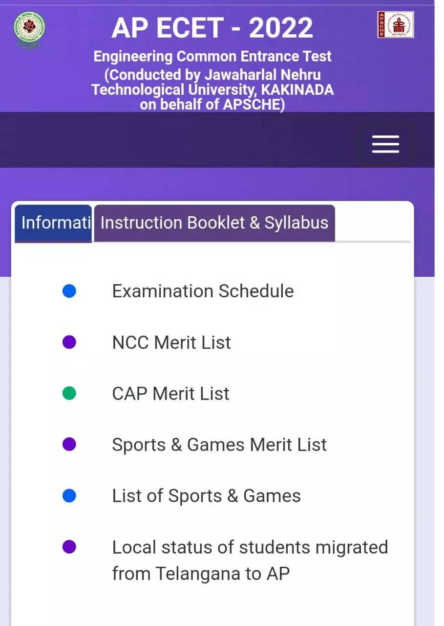 ECET Results: AP ECET 2022 Results Declared At Apsche.ap.gov.in ...