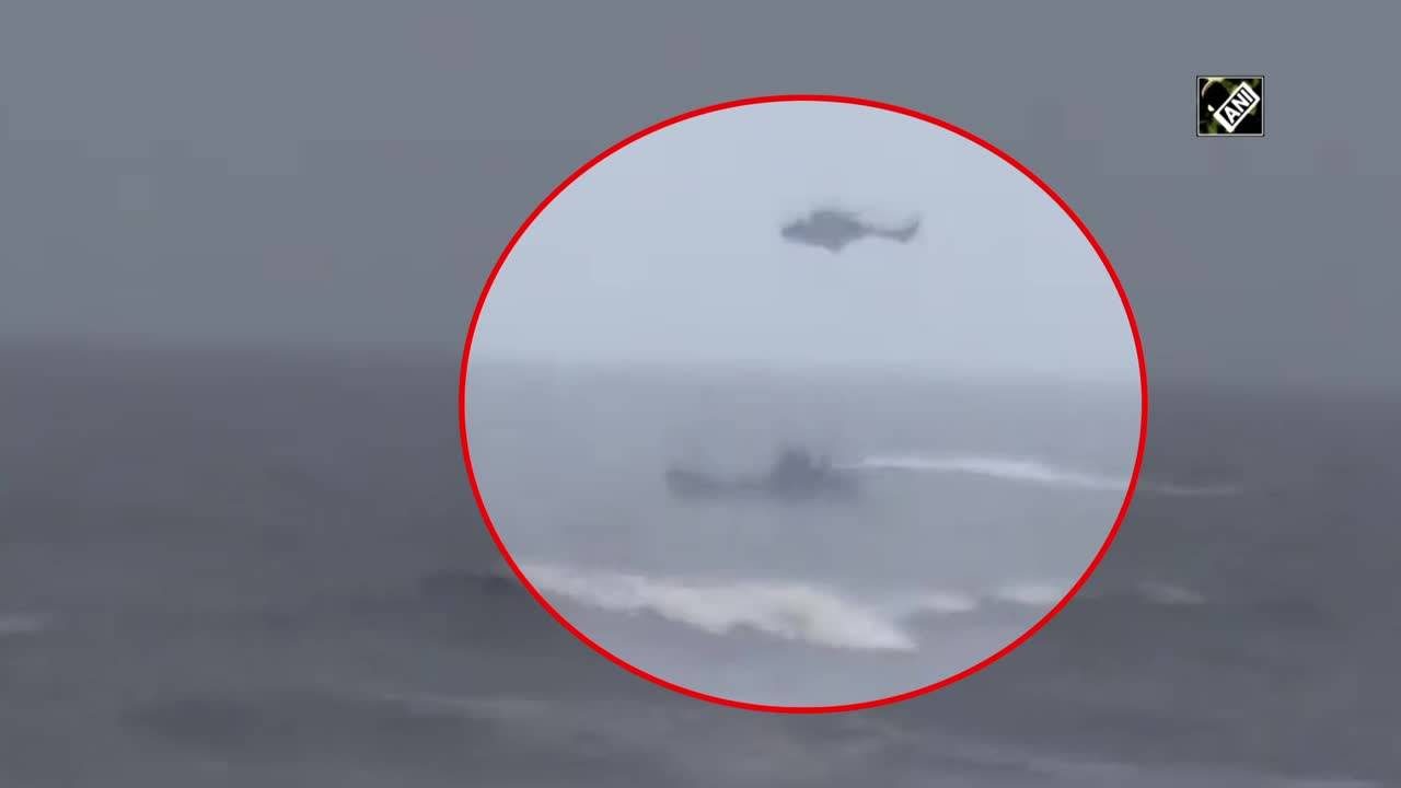 Indian Coast Guard: Indian Coast Guard Rescues 10 Fishermen Off ...