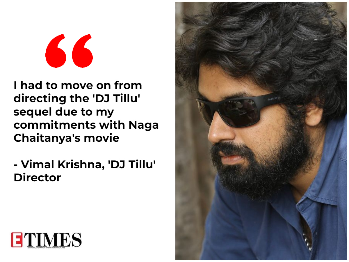 Vimal Krishna, 'DJ Tillu' director