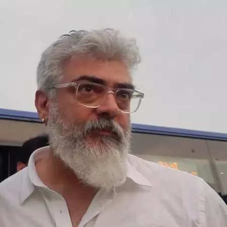 Ajith in airport