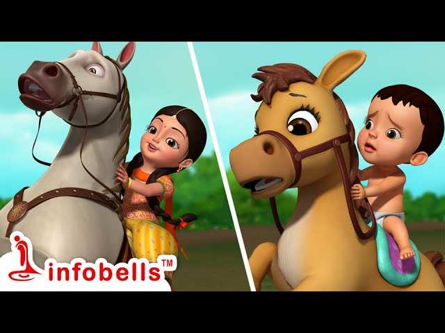 Watch Popular Children Hindi Rhyme 'Chal Mere Ghode Chal Chal Chal' For  Kids - Check Out Kids's Nursery Rhymes And Baby Songs In Hindi |  Entertainment - Times of India Videos