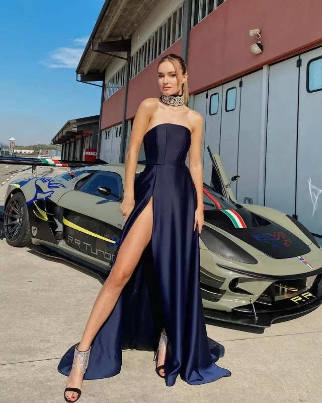 F1 star Esteban Ocon's girlfriend Elena Berri is a head-turner and these pictures of the model make fans go weak in the knees