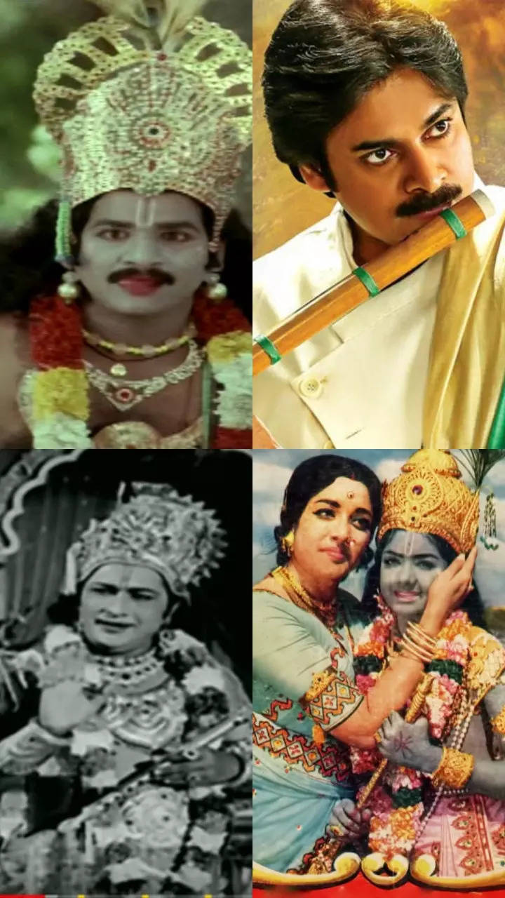 #HappySriKrishnaJanmashtami– Ten Telugu actors who played Lord Krishna on screen